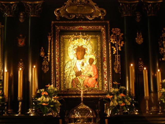 2. Obraz Černé Panny Marie
